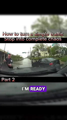 Lady turned simple traffic stop into complete chaos part 2#copsontiktok #copsoftiktok #bodycam #arrested #police 