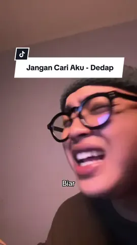Maaf aku sampe sini aja ya ngejarnya 😔☝🏻. “Jangan Cari Aku” by @DEDAP #cover #jangancariaku #dedap #galaubrutal #fyp 