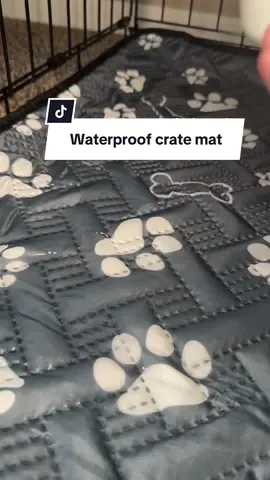 This mat has been a lifesaver! 🐾 #cratemat #dogmat #sleepmat #waterproof #dogsoftiktok #petfinds #washablemat #petlife #doglover #tiktokshopcreatorpicks 