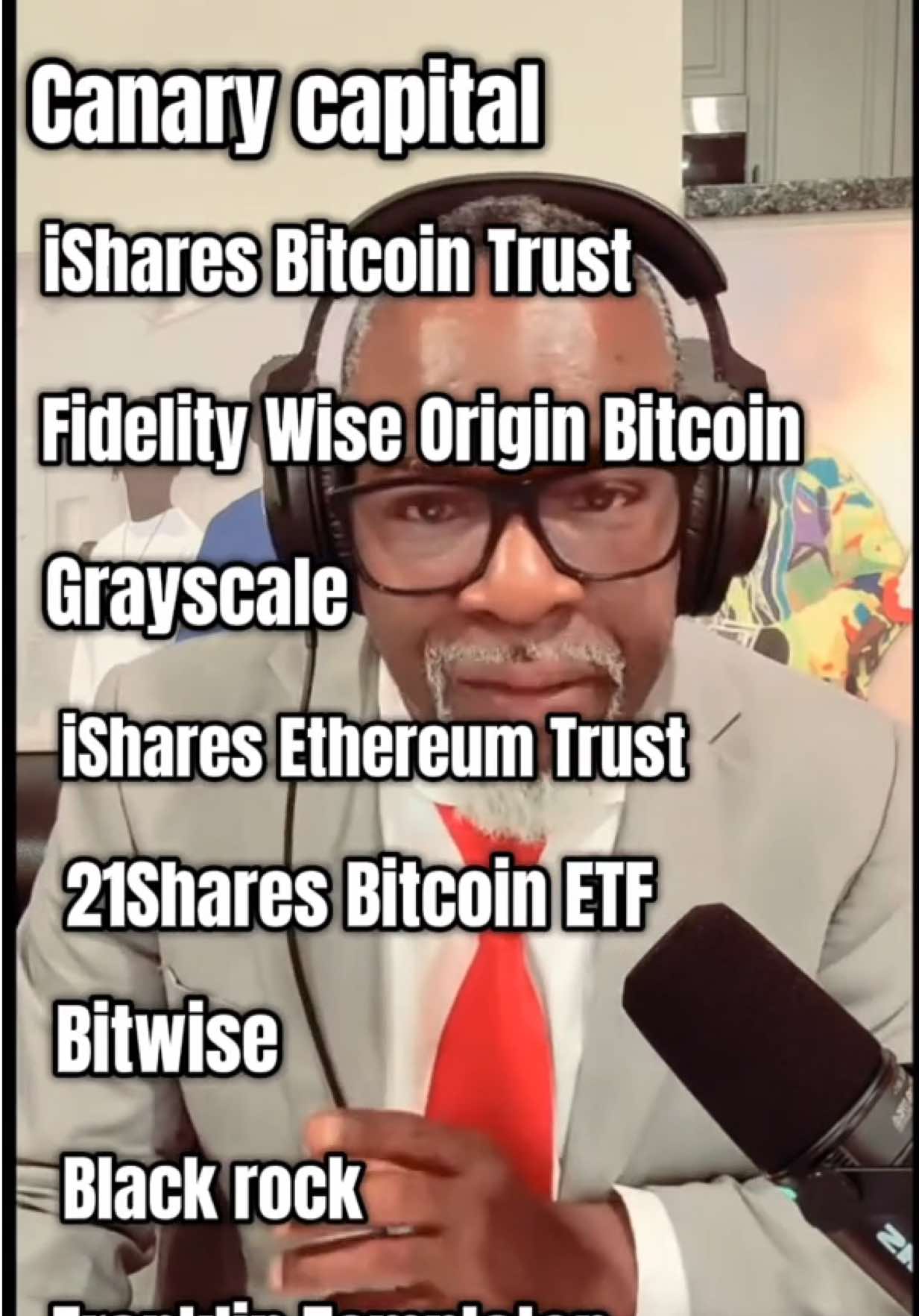 #tiktoklive #livehighlights             Wall Street Money Is Coming to Crypto 🚀.  crypto ETFs — and this changes everything. 💥 We’re talking NASDAQ, Dow Jones, S&P 500 money flowing into Bitcoin, Ethereum, XRP, and beyond. The same trillions that move traditional markets could be headed straight into crypto — and if we position ourselves right, we ride that wave. 🌊 This isn’t just about ETFs — it’s about the wealth transfer of a lifetime. Watch until the end, and make sure you’re not sleeping on this move. Follow Dcryptofan on YouTube, IG, TikTok, and Facebook @dcryptofan 🔑 ⸻ 🔹 Disclaimer I am not a financial advisor. This video is for educational and entertainment purposes only. Always do your own research before investing in any cryptocurrency or ETF. Your money, your responsibility. #CryptoETF #BitcoinETF #EthereumETF       
