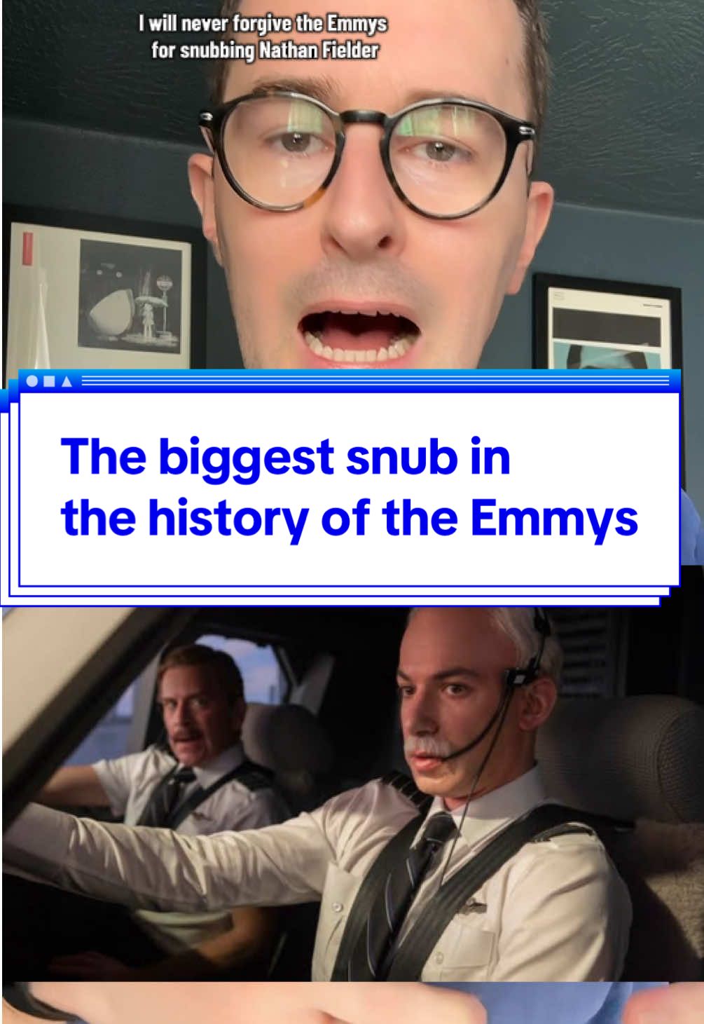 Nathan Fielder is so far ahead of other tv creators that it’s literally not funny (to the academy at least). #emmys #nathanfielder #therehearsal #sethrogen 