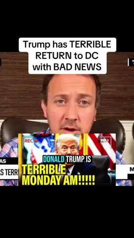 Trump has TERRIBLE RETURN to DC with BAD NEWS #news #usa🇺🇸 