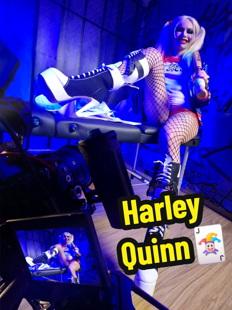 Harley Quinn detras de cámaras 🎥👀🔥 #fyo #fyp #paratii #foryoupage #everyone 