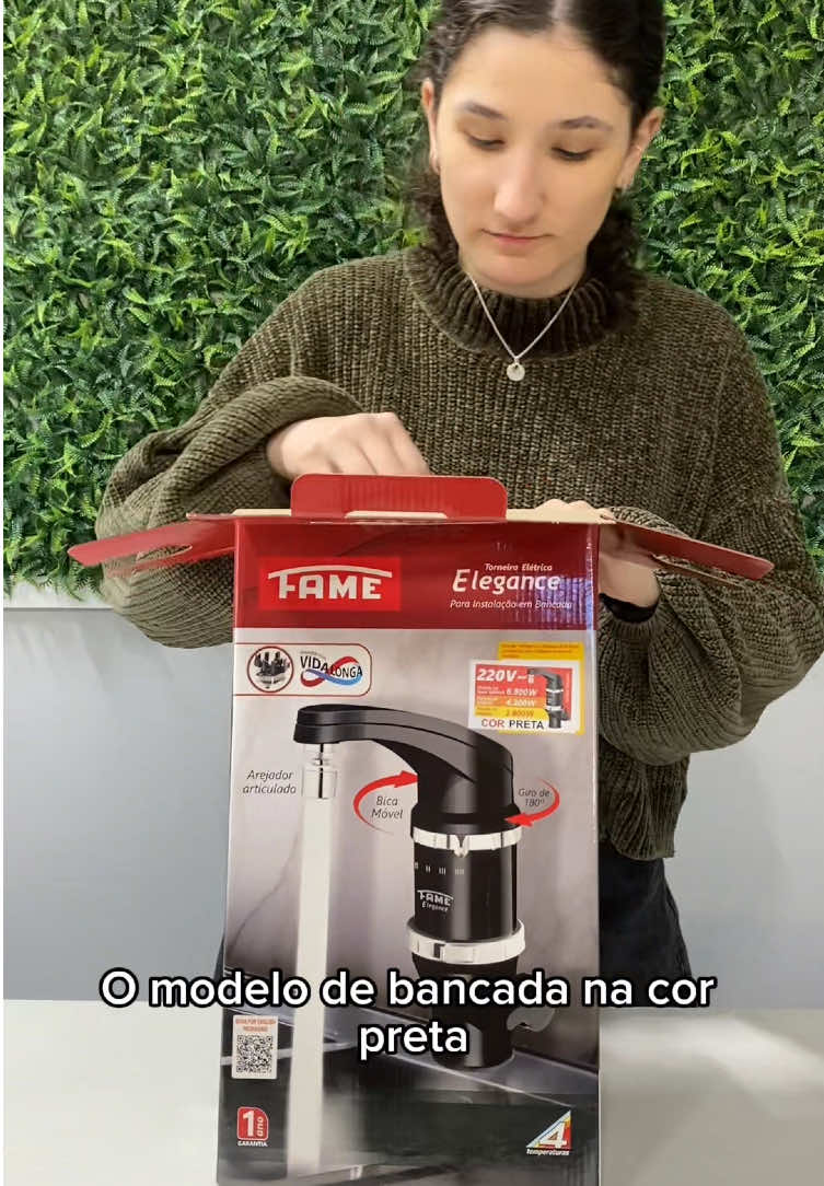 Torneira Elétrica Elegance da Fame  #CapCut #fame #aquecimento #cozinha #torneira 