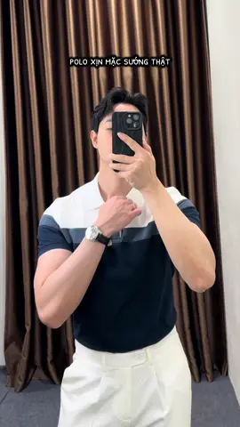 đẹp từ chất vải đến form áo #tupolice #polo 