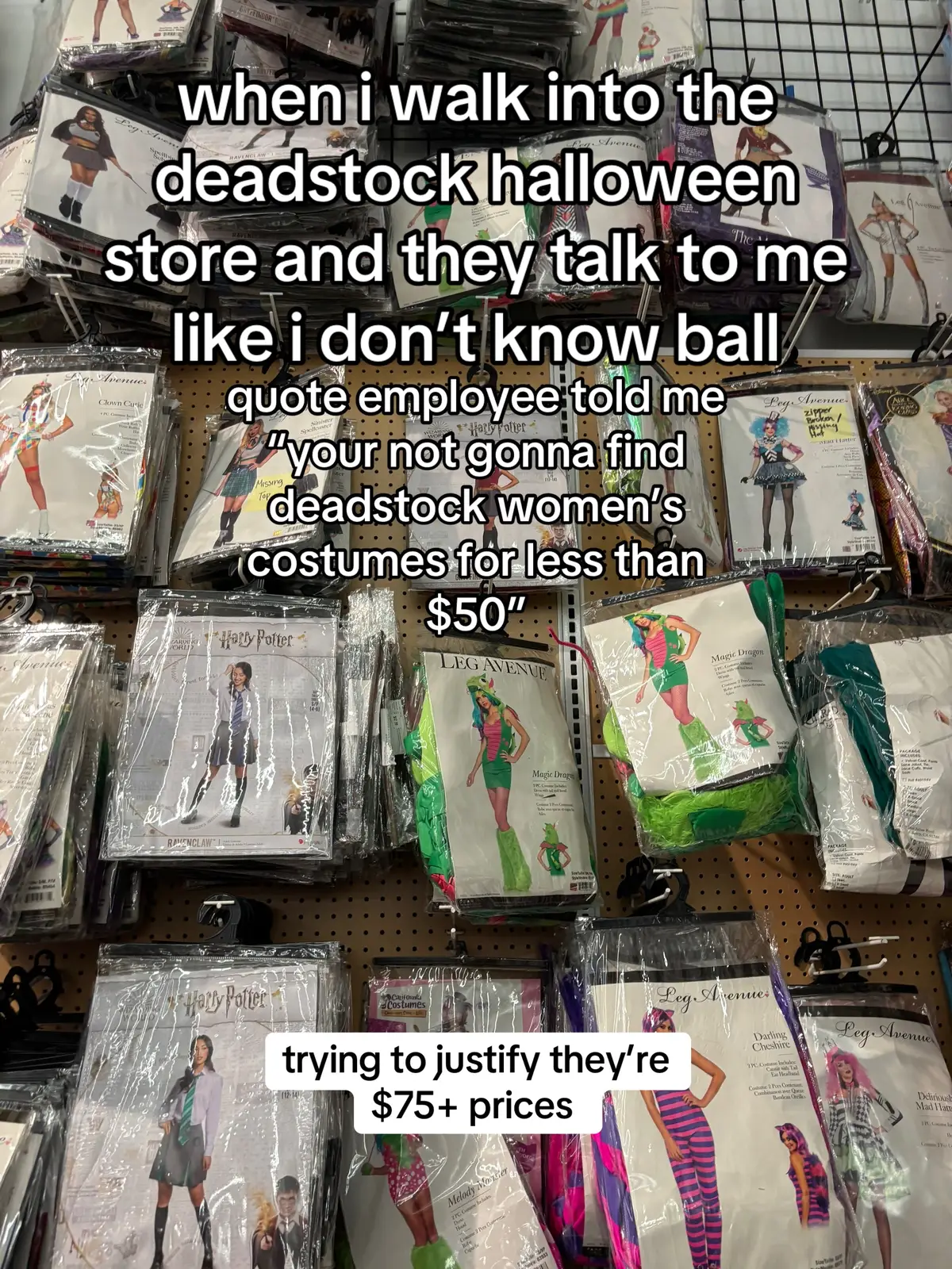 boy shut up you don’t even know #deadstock #halloween #y2k #deadstockhalloween #iknowball 