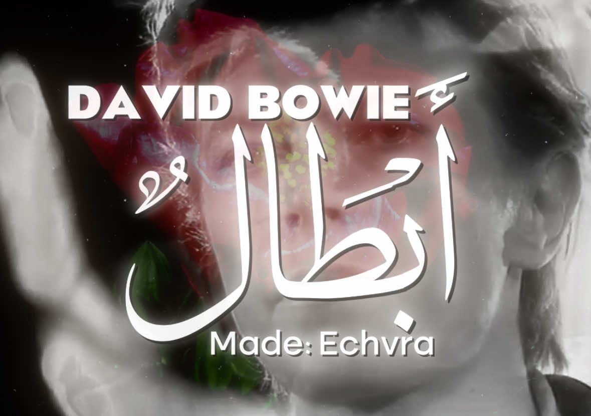 Heroes, Idea: @𝓙𝓾𝓵𝓲𝓪𝓷🕷️🪲 #davidbowie #christianef #lyricsvideo #lyrics #aesthetic 