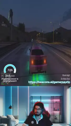 Se salvó de milagro XD #TikTokLive #Gamersaurio #GTAOnline #Manco 