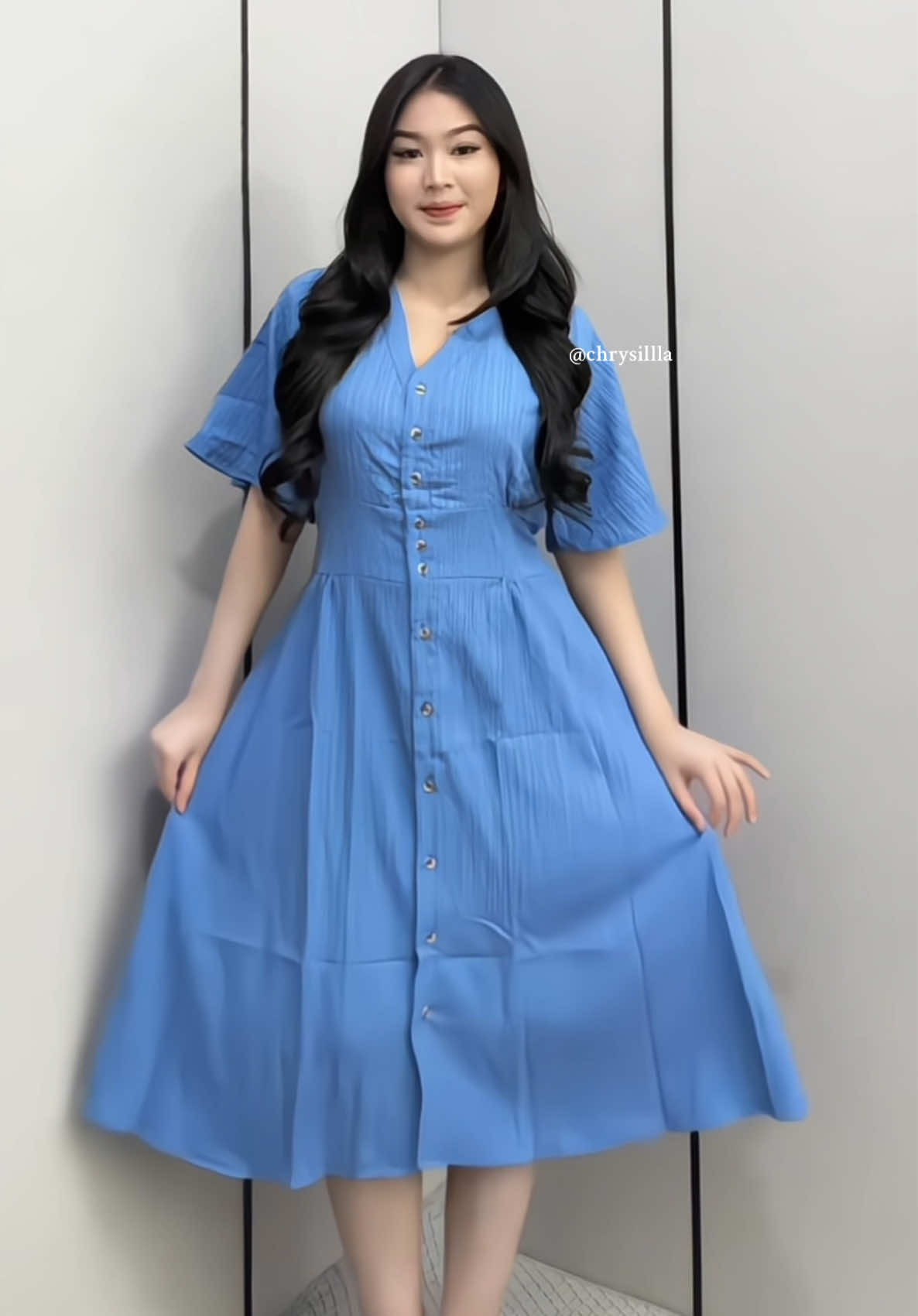 #dresswanita #dresscantik #dressmurah 