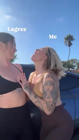 I told my best friend let’s take a photo after lagree and surprised her with a lil serenade 😂 Two ex bodybuilders turned Lagree girls 👯‍♀️ We’re seriously obsessed 🤩 #lagree #lagreefitness #bodybuilders #lagreeobsessed #bestieswhoworkouttogetherstaytogether #bffgoals 