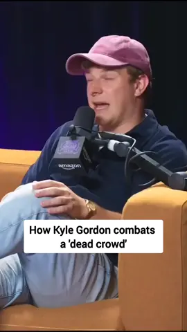 Dealing with a dead crowd #kylegordon #zacksangshow #comedy #newyork #podcast 