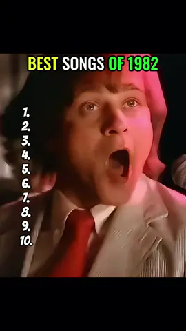 The Top 10 😍 1982 songs everyone knows! #1982 #songs #top10 #80s #80smusic 