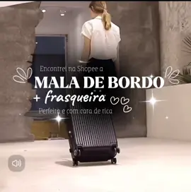 Mala De Bordo +frasqueira  kit  9kg 10kg 23 kg Viagem jia   Rodinhas 360* #maladebordo #frasqueira #viagem #viral 