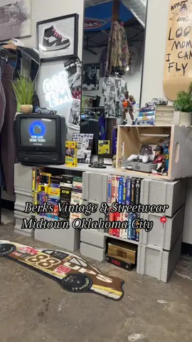 Welcome to Berks vintage we’re located in Midtown Oklahoma City at 1006 N. Hudson Ave. Suite 103  We carry a wide variety of vintage clothing from any era. We also carry a bunch of accessories, streetwear and outerwear come by and hang out. See you guys soon  #vintage #oklahoma #streetwear #fyp #fypシ゚viral 