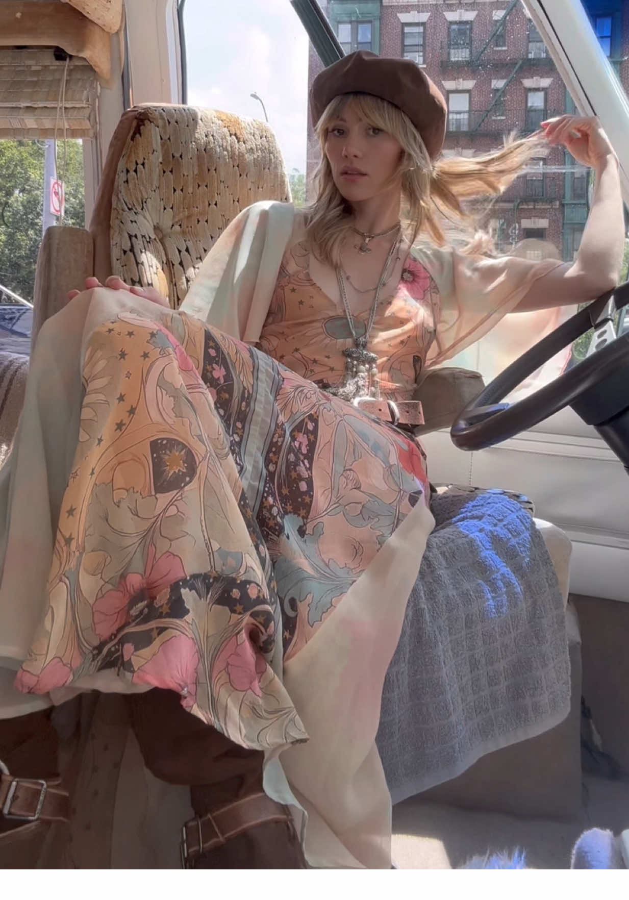 @sukiwaterhouse in the Celestial Nights Maxi Dress. Link in bio to shop. 
