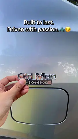 Outlast your car. 100% Metal.'.##oldmancarclub #carlifestyle #cartok #dadlife #fyp