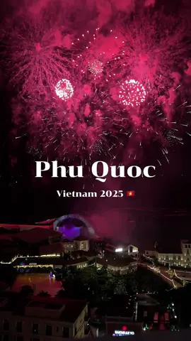 Phu Quoc | Vietnam 2025 🇻🇳 แค่มาดูพลุก็คุ้มแล้วจริงๆ 🎇 #phuquoc #vietnam #fyp #ฟีดดดシ 