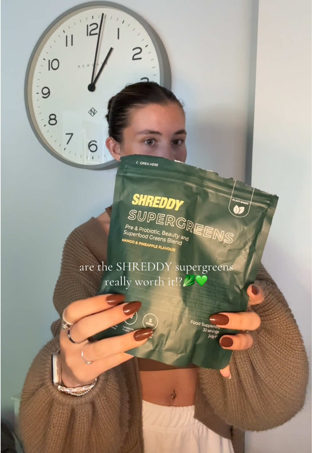 the product that’s made the best change to ME 💚 @SHREDDY #greens #shreddy #glow #viral #fyp 