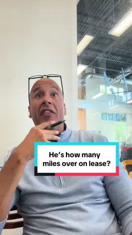 Customer is 45,000 miles over on their lease😬 he owes how much? #behindthescenes #cardealership #dealershiplife #cardealers #cardealer 