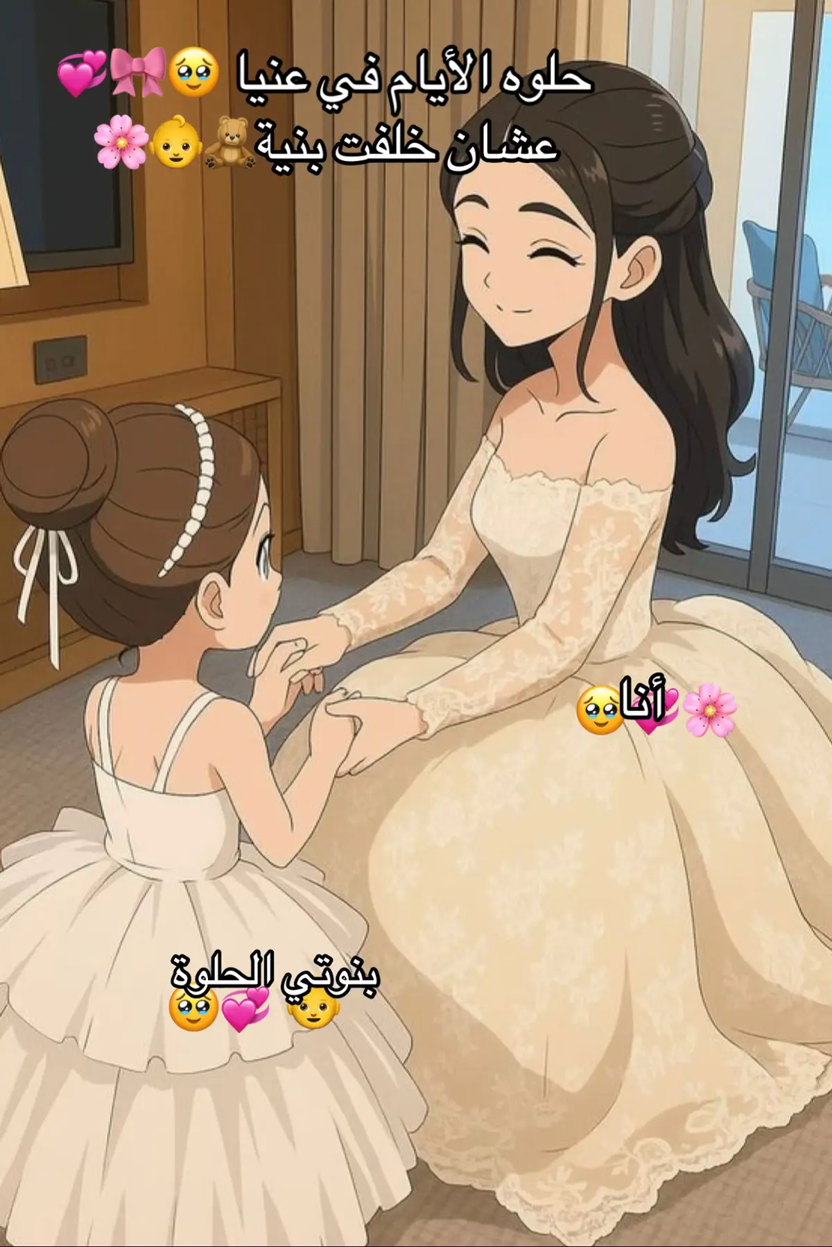 #بنتي_حبيبتي💕 #اميراتي_صغيراتي_الغالية_💕💕 #بنتي_حبيبت_امها😻💕 