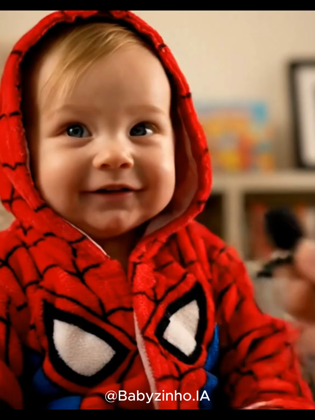 Quem é a fofoqueira da família? #bebe #fofoca #fofocalizando #engraçado #fyp #spiderman