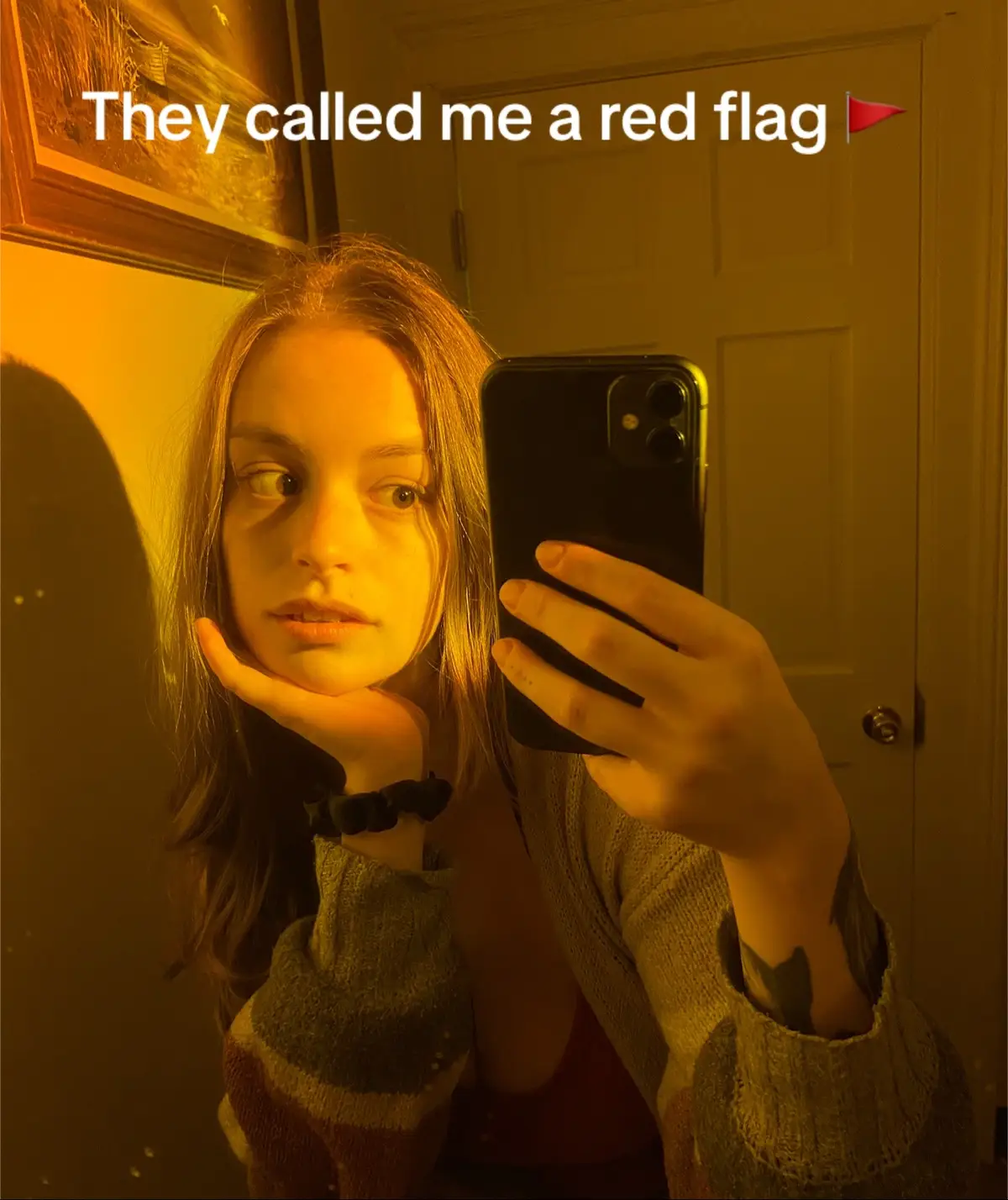 And y’all better not come at me for my haircut 😭 my grandma gave me a mullet and the salon fixed it the best they could 😭💀