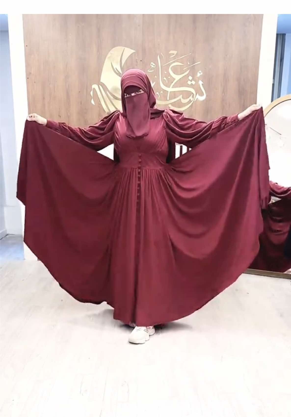 ‏Princess Dress ♥️✨ ‏WhatsApp 01094923523 📍العنوان ((الجيزة شارع الهرم الرئيسي مزار مول (كارفور) الدور الثاني متجر عائشة حجاب )) المول محطة شارع ضياء ‏#reham_taher #dress #aisha_hijab #modest #hijab 