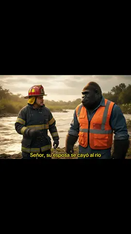 Mi esposa se cayó al río 😱
