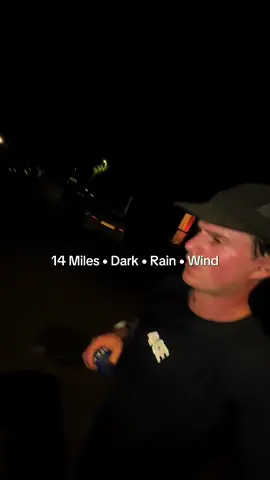 Motivation fades when the weather turns. Discipline gets you out the door.  #disciplineovermotivation #longrunsunday #runningtok #runningmotivation #nightrun 