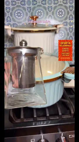 Glass Tea Set, 1 Piece Stainless Steel Filter Infusion Tea Kettle with Removable Infuser, Square GlassTea Set For Gift Giving, Anti-breakage Packaging