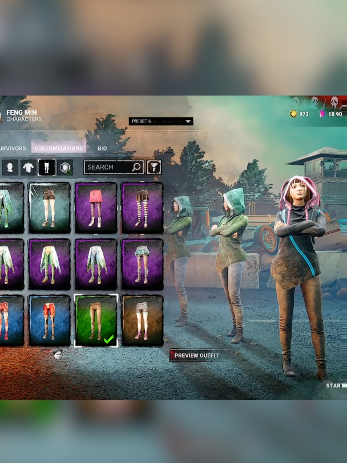 Las poderosas fengs #deadbydaylight #dbdclips #dbd #thelegion #thetrapper #fengmin