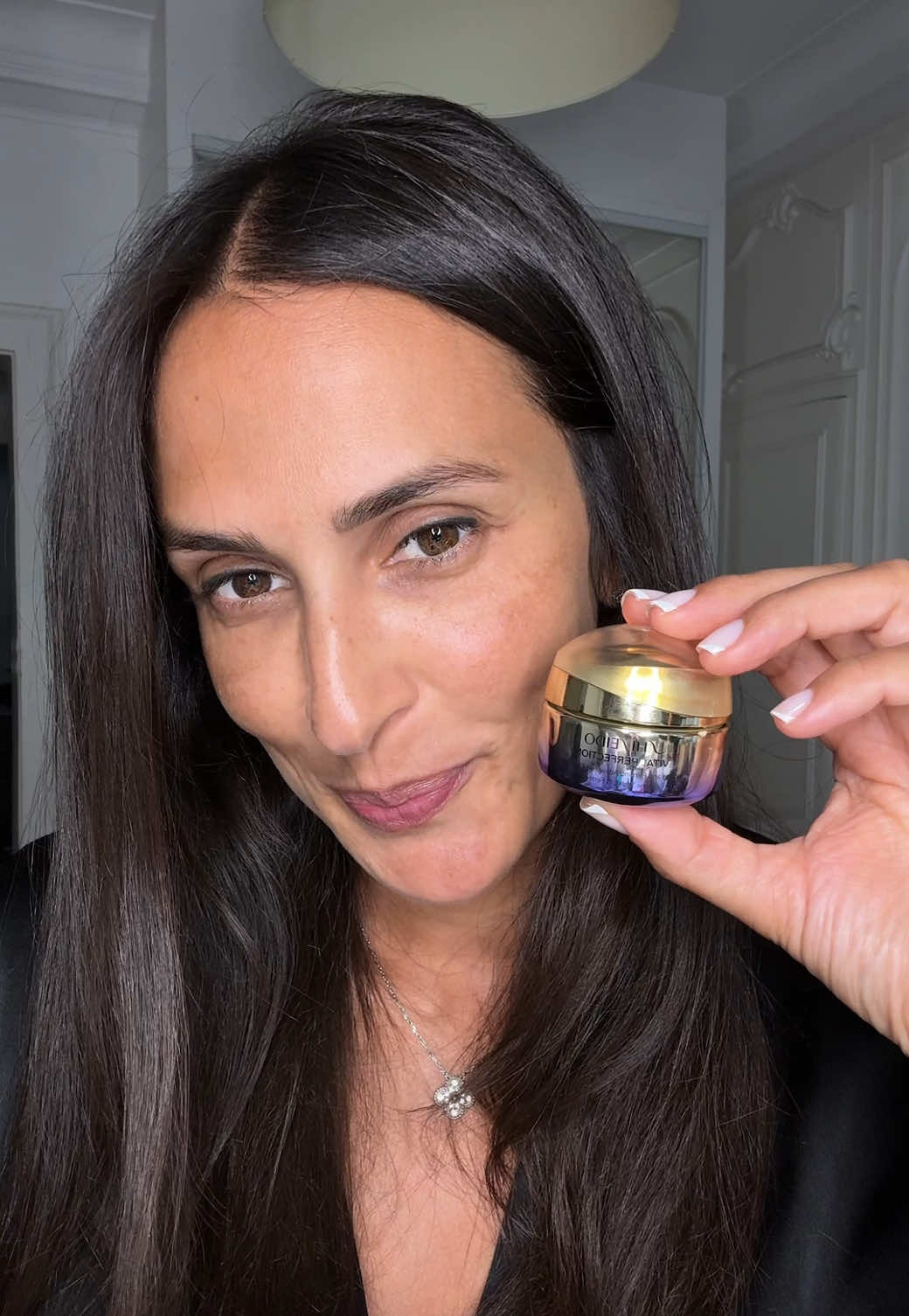 Publicité/ Ma nouvelle crème pour les yeux vital perfection de chez  @SHISEIDO 💜 #grwm #skincare #fyp 