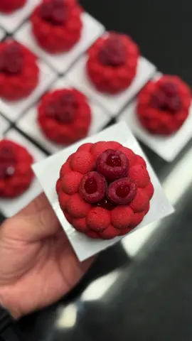 Framboise disponible prochainement en boutique 🍇 retrouve le moule silicone chez @mallardferriere #patisserie #davidguetta 