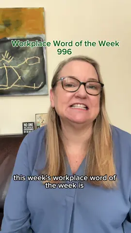 996 = 9am to 9pm, 6 days a week. It didn’t work in China and it won’t work here. It harms people. It hurts performance. And it kills creative thinking, the thing startups claim to want. Run, don’t walk, from companies pushing this. If you lead a team, design for outcomes, not exhaustion. What’s one policy your team uses to protect focus and avoid performative long hours? Follow for more real talk on the words folks are using at work.  #ExecutiveCoach #WorkCulture #996 #Leadership #TeamPerformance 