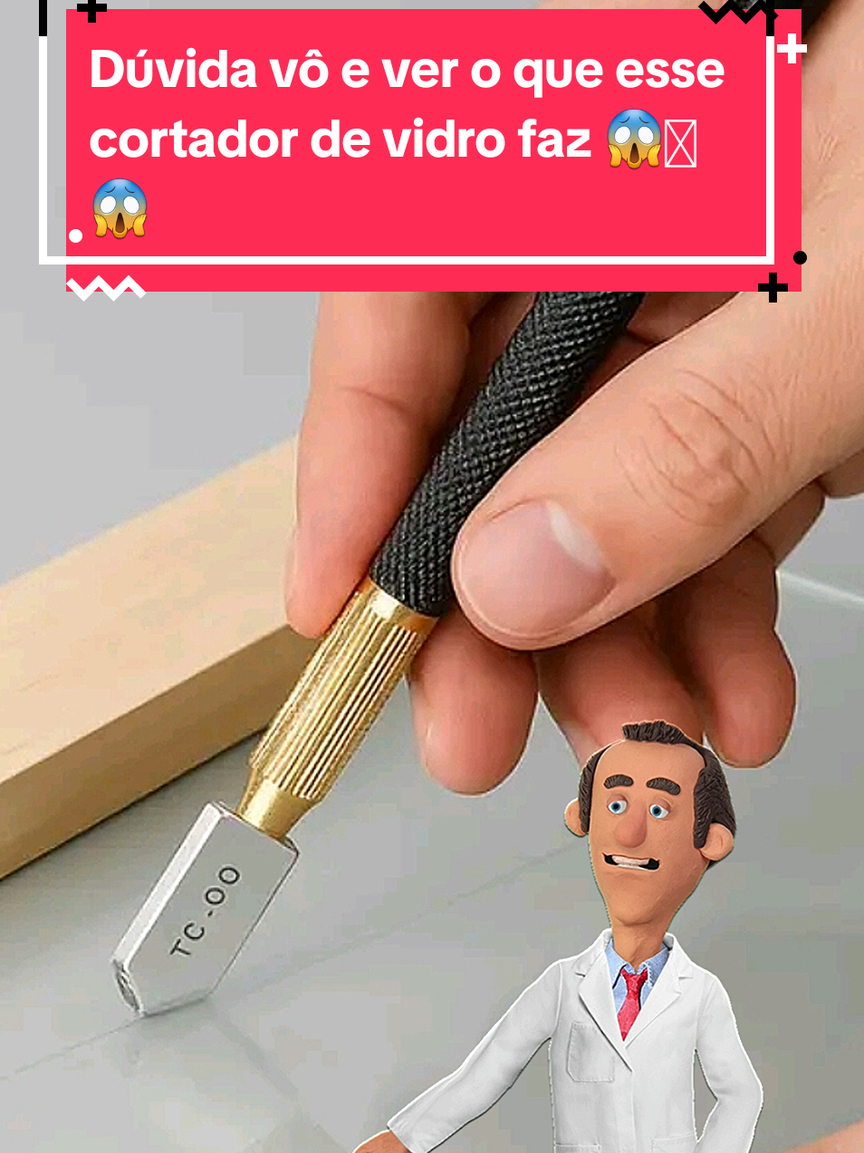 Cortador riscador de vidro manual #cortador #riscador #vidro #ceramica #vidraceiro 