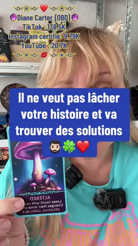 Il ne veut pas lâcher votre histoire et va trouver des solutions 🧔🏻‍♂️🍀❤️ Ne prends que ce qui résonne  pour toi. Reste à l’écoute de ton intuition. Cette vidéo est pour le collectif.  Si tu veux une consultation privée, réserve sur mon site Internet : https://oracles-diane.com     #TirageViral #TirageTikTok #SynchronicitéAmoureuse #AbondanceFinancière #CartesMagiques 