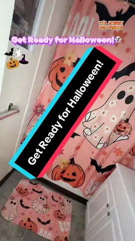 Get Ready for Halloween! #bathroomdecor #halloween#spookyseason#fall#halloweencountdown 