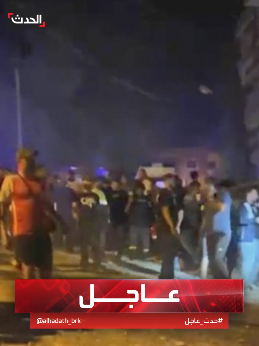 مشاهد جديدة لآثار غارة إسرائيلية استهدفت مبنى في حي كسار زعتر بمدينة النبطية جنوبي لبنان #لبنان #إسرائيل #قناة_الحدث