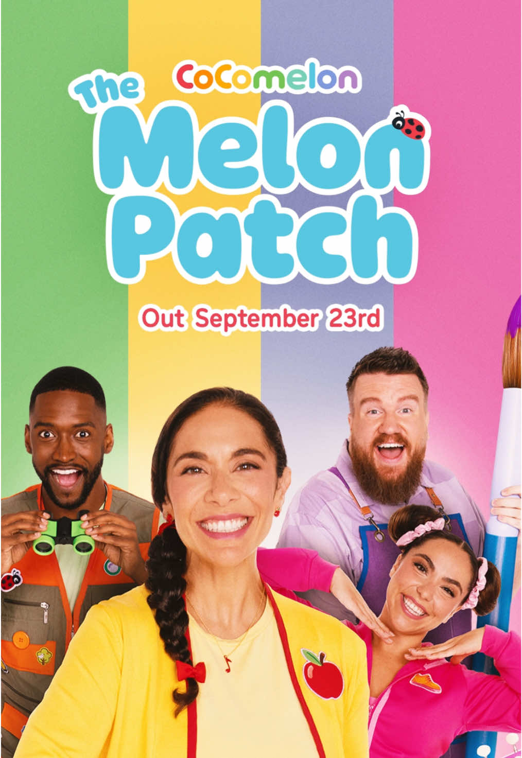 Step inside #TheMelonPatch and get to know our dream team! Ms. Appleberry, Mr. Doodad, Mr. Acorn, and Ms. Twist are ready to make learning fun for your little one with music, movement, and more 🌟 Watch it on YouTube from September 23! 