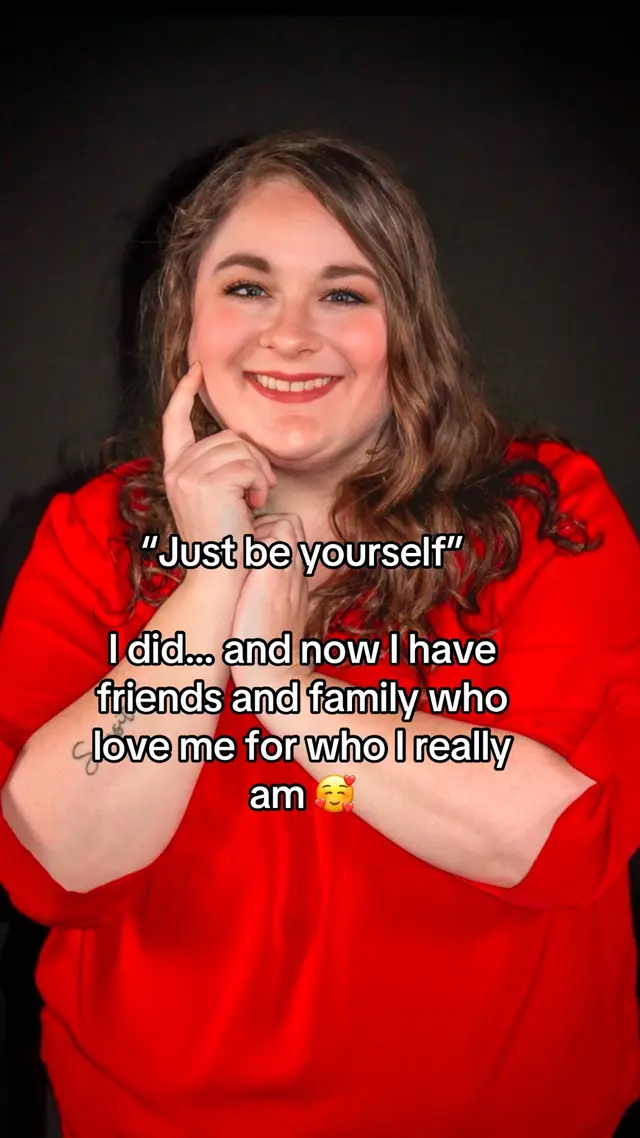 Being yourself really does attract the right people ✨ #beyourself #neurodivergent #wlw #audhd #actuallyautistic 