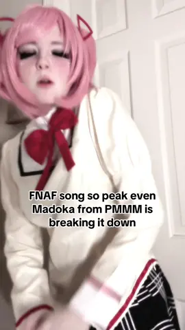 Most FNAF songs are peak let’s be real #madokakaname #madokakanamecosplay  #madokakanamecosplay #cosplay #fnaf 