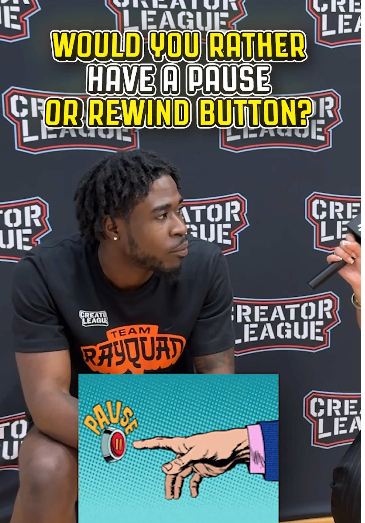 Are you hitting the PAUSE or REWIND button? 👀 #wouldyourather #challenge #pause #creator #sports 