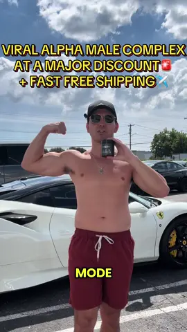 The supplement everyone’s talking about is finally at a major discount. #alphamalecomplex 