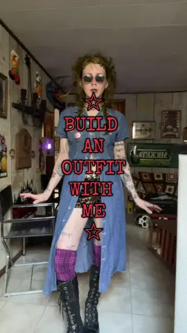 a sort of get dressed with me/build an outfit with me type of video! never done one of these before but it was fun! I definitely should get a lil microphone if I wanna do another one of these sorry about the audio 😬 pins were made by @⋆.ೃ࿔*:⋆ 🐚🪲Teagan🐌🐛 ⋆.ೃ࿔*:⋆  !!! #gdwm #OOTD #fyp #whimsigoth #maximalism 