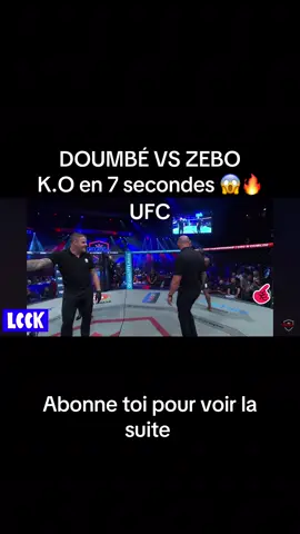 UFC - DOUMBE VS ZEBO - k.o impressionnant #zebo #doumbe #UFC #ko #fast 