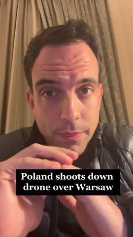 UPDATE: Poland shot down a drone over Warsaw #Poland #NATO #Russia #Ukraine 