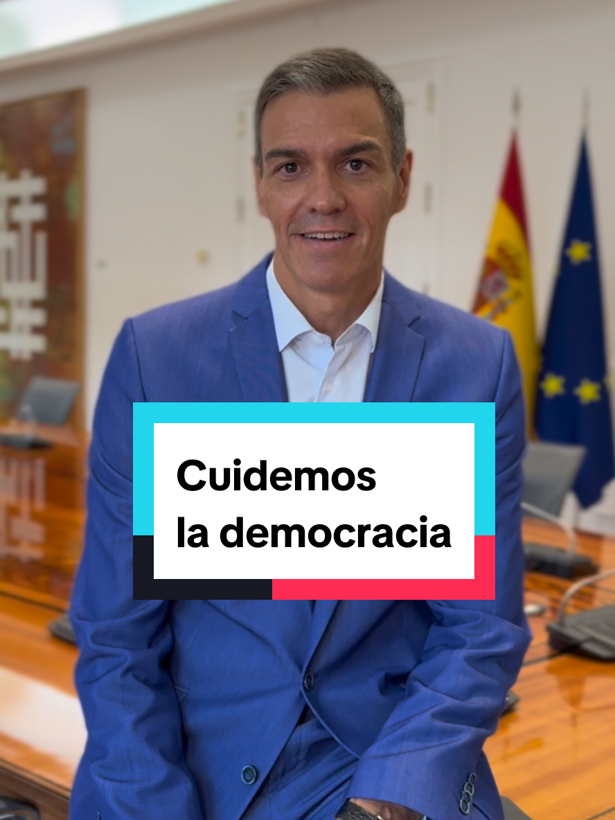 Cuidemos la democracia. #DíaDelaDemocracia  #GobiernoDeEspaña 