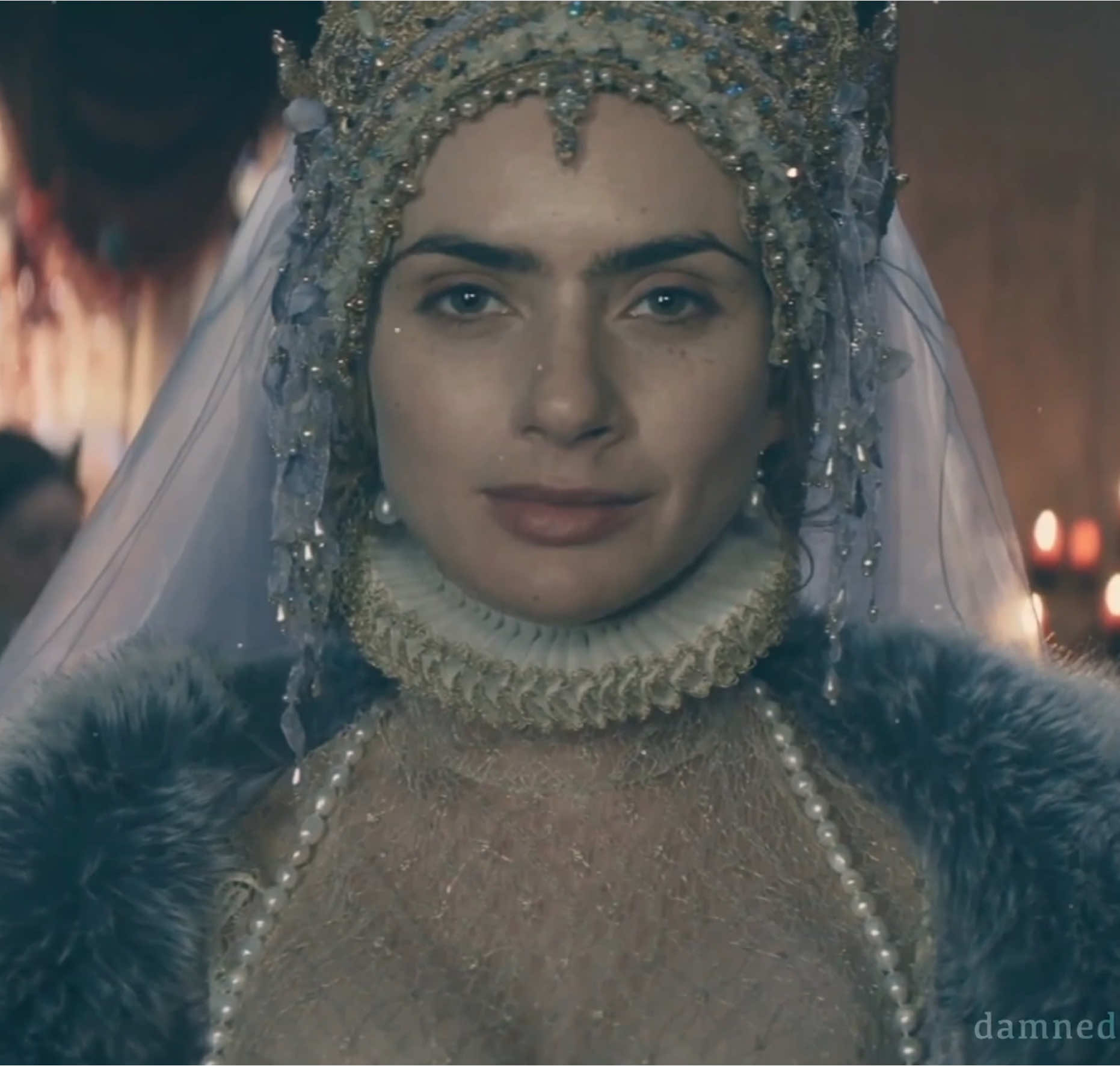 She’s so gorgeous #draculaalovetale #draculalovestory #zoesidel #caleblandryjones #fyp 