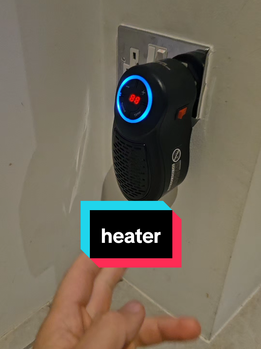 I'd rather just heat the room I'm in with this #heater #miniheater #heating #energysaving #tiktokmademebuyit 