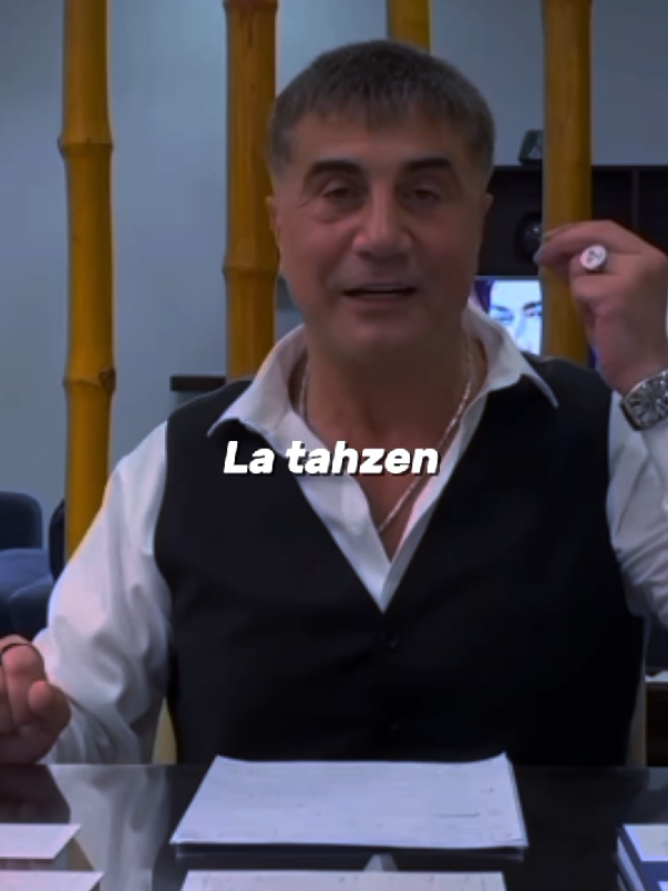 La Tahzen..  #sedatpekerracon #sedatpekerbirumutturyaşamak #sedatpekerr #sedatpekermedya #racon 